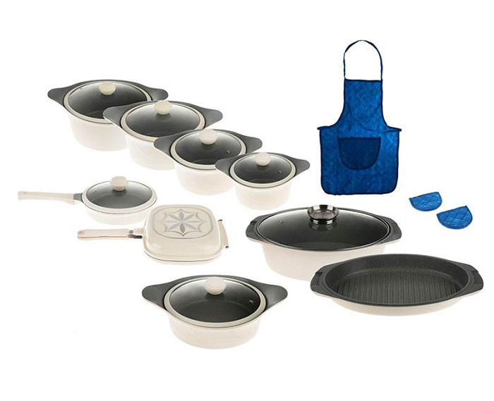 سرويس قابلمه 20 پارچه ام جی اس مدل korea c