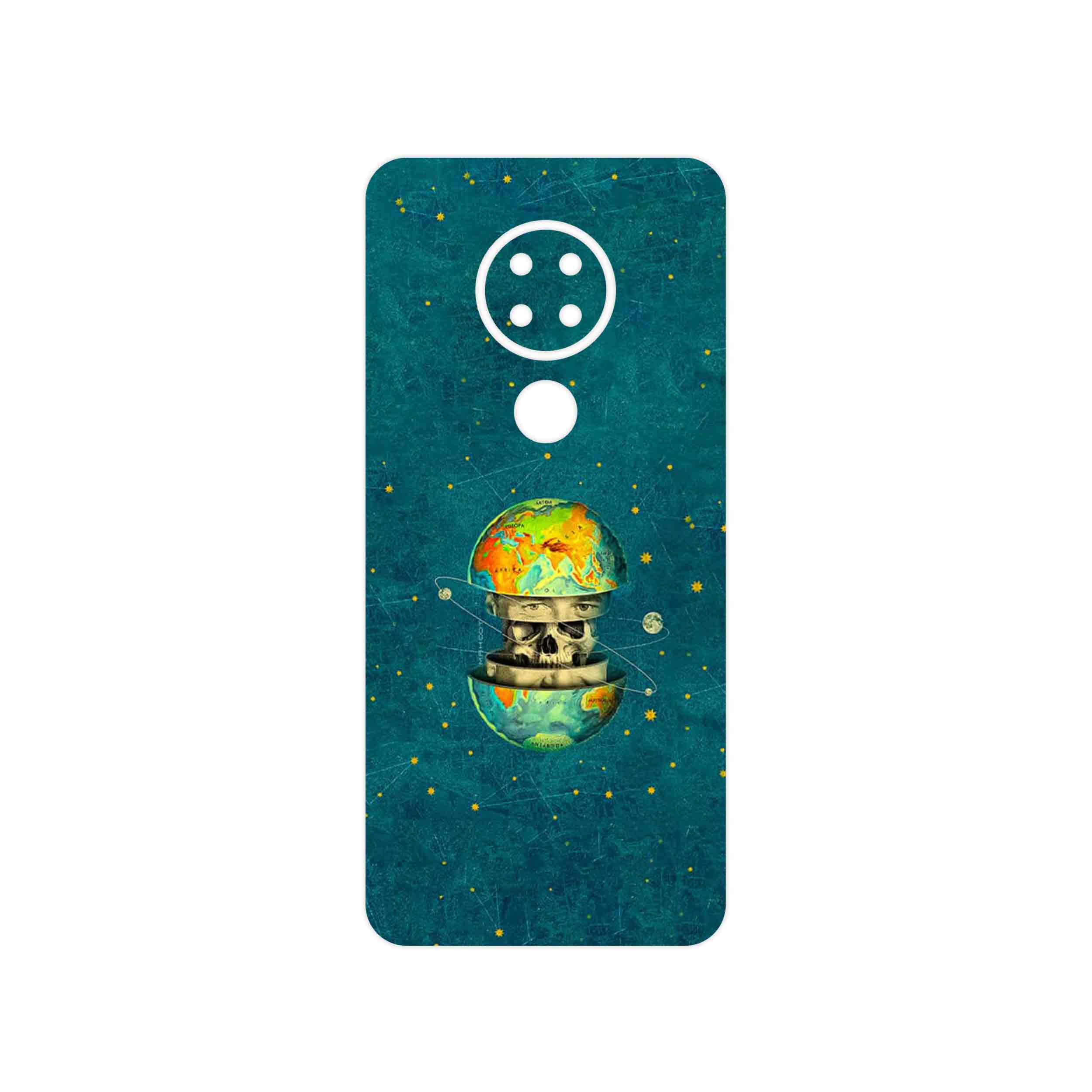 برچسب پوششی ماهوت مدل Collage of Earth Face مناسب برای گوشی موبایل نوکیا 7.2