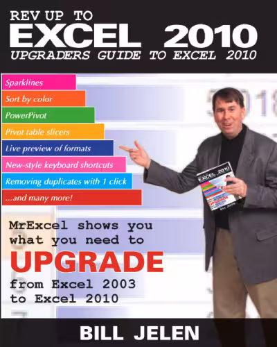 خرید و دانلود نسخه کامل کتاب Rev Up to Excel 2010: Upgraders Guide to Excel 2010