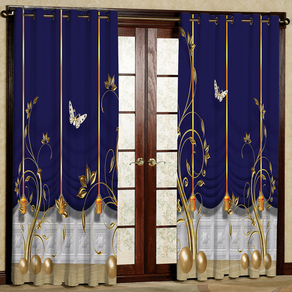 پرده کد 7014 سایز 280x140 سانتی متر