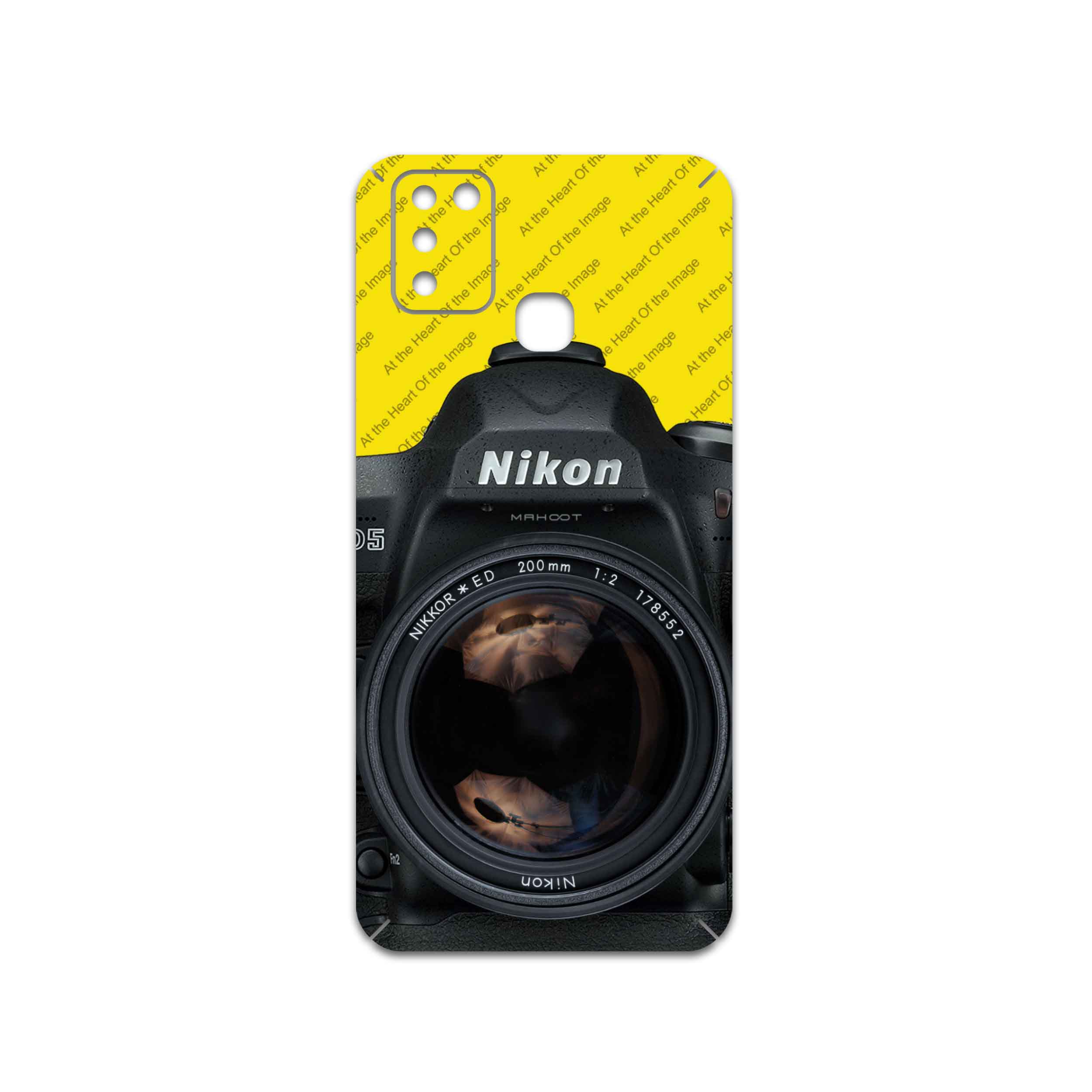 برچسب پوششی ماهوت مدل Nikon-Logo مناسب برای گوشی موبایل اینفینیکس Smart 6 X657B