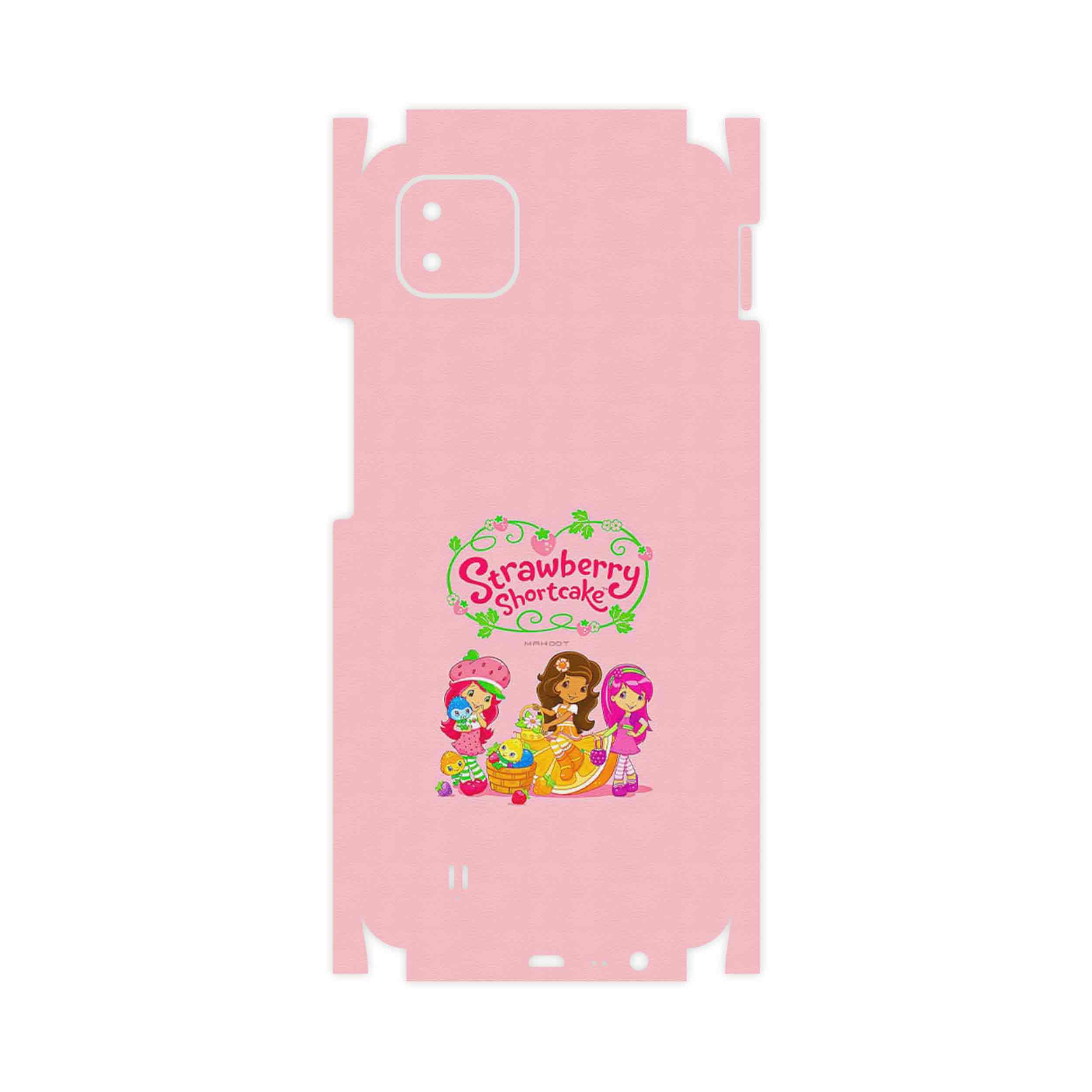 برچسب پوششی ماهوت مدل Strawberry Shortcake-FullSkin مناسب برای گوشی موبایل ریلمی C11 2021