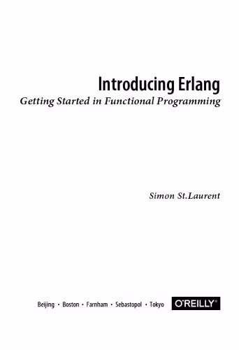 خرید و دانلود نسخه کامل کتاب Introducing Erlang: Getting Started in Functional Programming