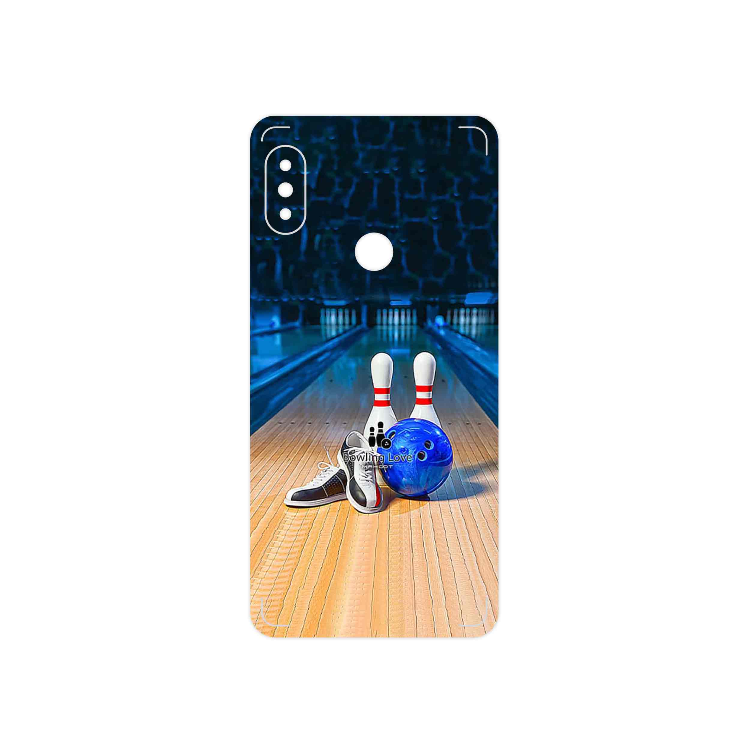 برچسب پوششی ماهوت مدل Bowling مناسب برای گوشی موبایل شیائومی Redmi Note 5 Pro
