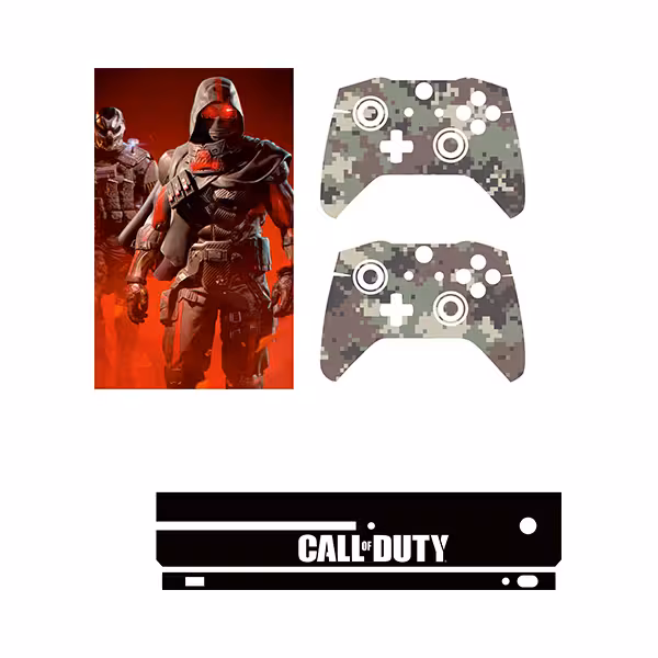one s برچسب ایکس باکس توییجین وموییجین مدل Call of Duty 12 مجوعه 5 عددی