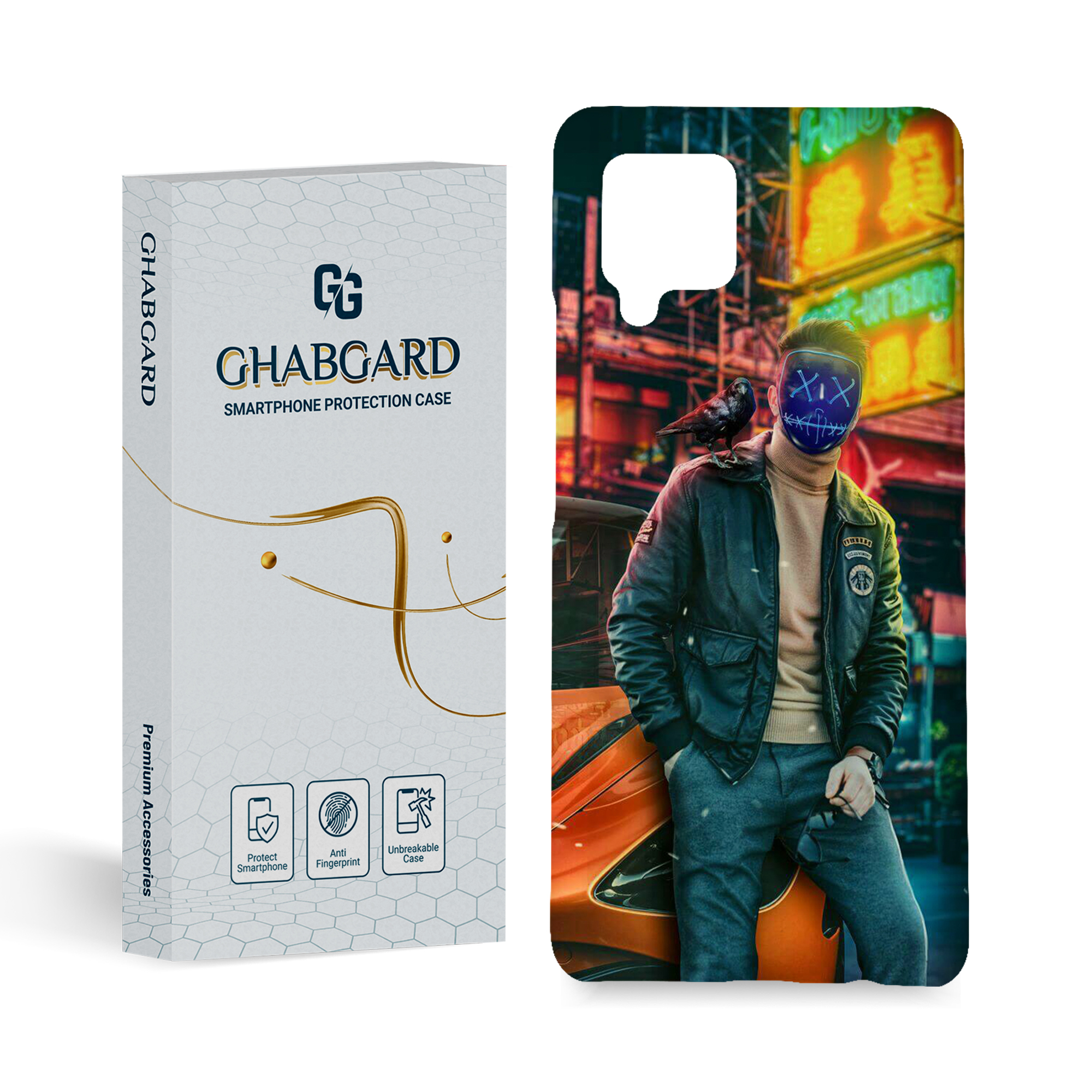 کاور قاب گارد مدل پسرانه مناسب برای گوشی موبایل سامسونگ Galaxy a42 