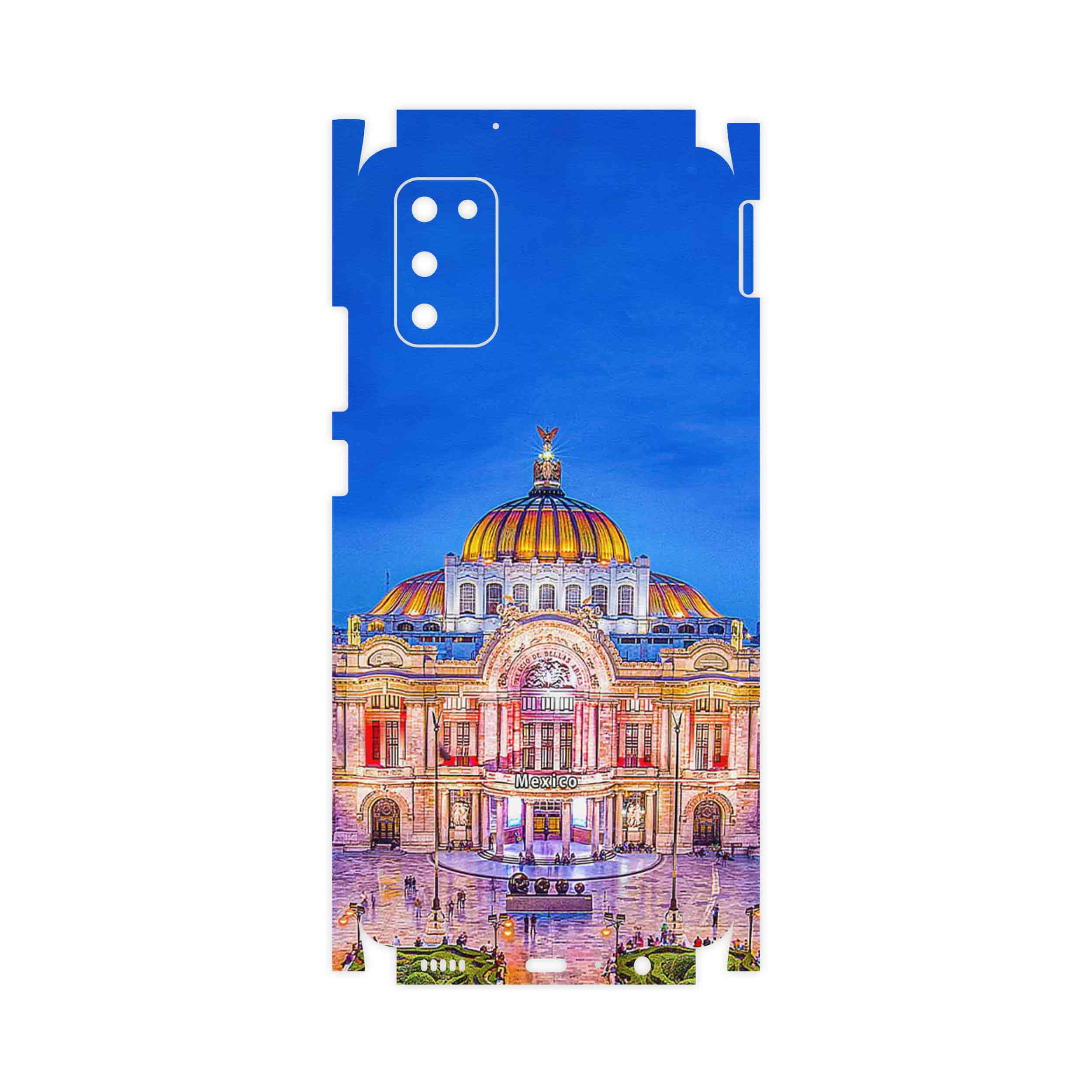 برچسب پوششی ماهوت مدل Mexico City-FullSkin مناسب برای گوشی موبایل سامسونگ Galaxy A02S