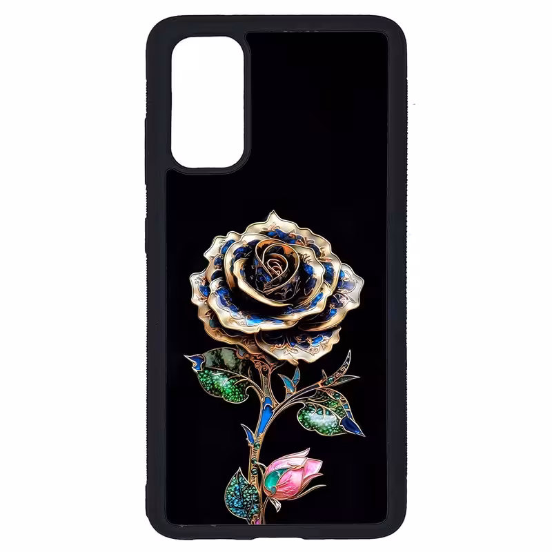 کاور طرح گل کد G-035 مناسب برای گوشی موبایل سامسونگ Galaxy S20 | دیجی قاب دونی