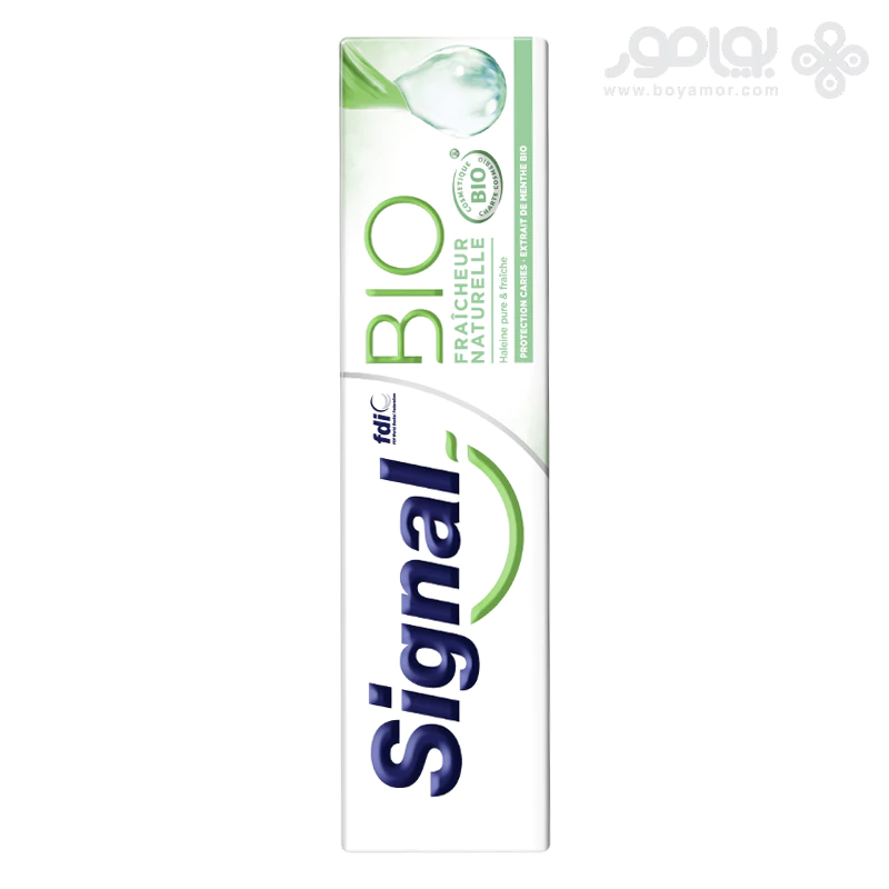 خمیر دندان سیگنال BIO مدل FRESH NATURAL حجم 75 میل