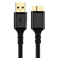 کابل هارد USB 30 کی نت پلاس مدل KP-CUAMHDD06 طول 06 متر