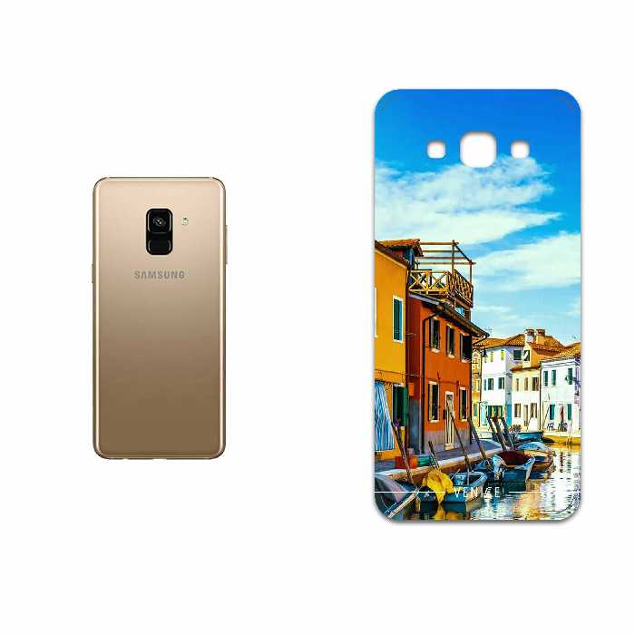 برچسب پوششی ماهوت مدل Venice City مناسب برای گوشی موبایل سامسونگ Galaxy A8 2018