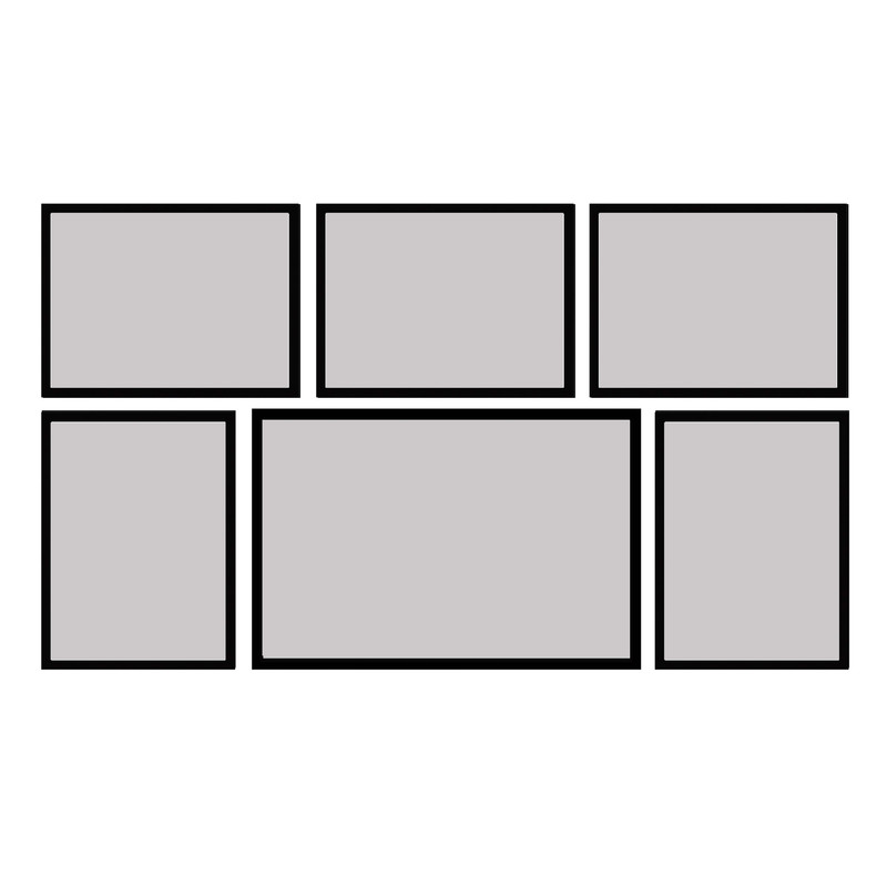 قاب عکس بکلیت مدل 215-26 مجموعه 6 عددی