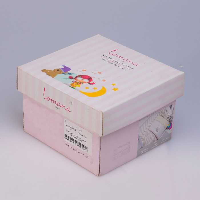 سرویس ملحفه 4 تکه نوزاد لومانا مدل bear