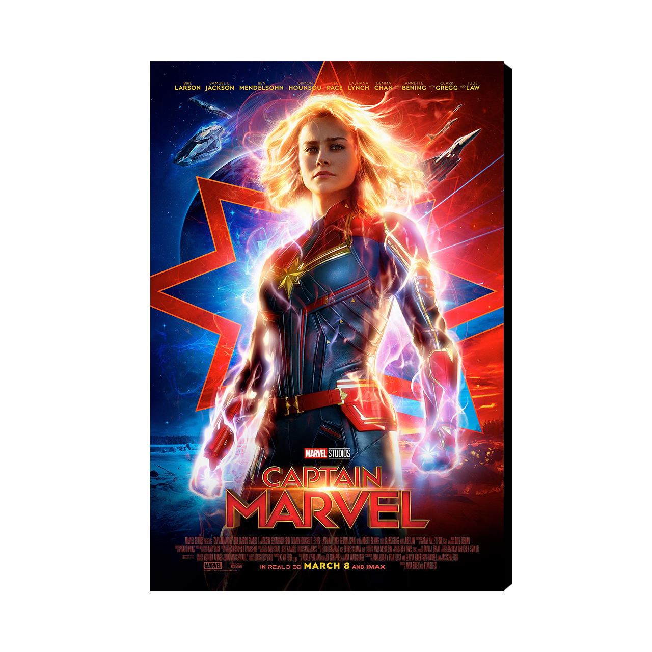 تابلو شاسی طرح کاپیتان مارول مدل As863