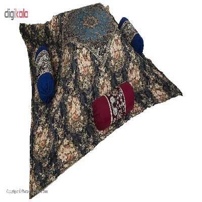 کرسی تاشو پارسین مدل KTP-yalda70cm مجموعه ۹ عددی