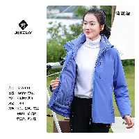 کاپشن دوپوش پر زنانه برند جک لانگ کد JKLW-618