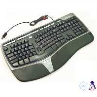کیبورد مدل نچرال آرگونومیک 4000v1.0 برند مایکروسافت