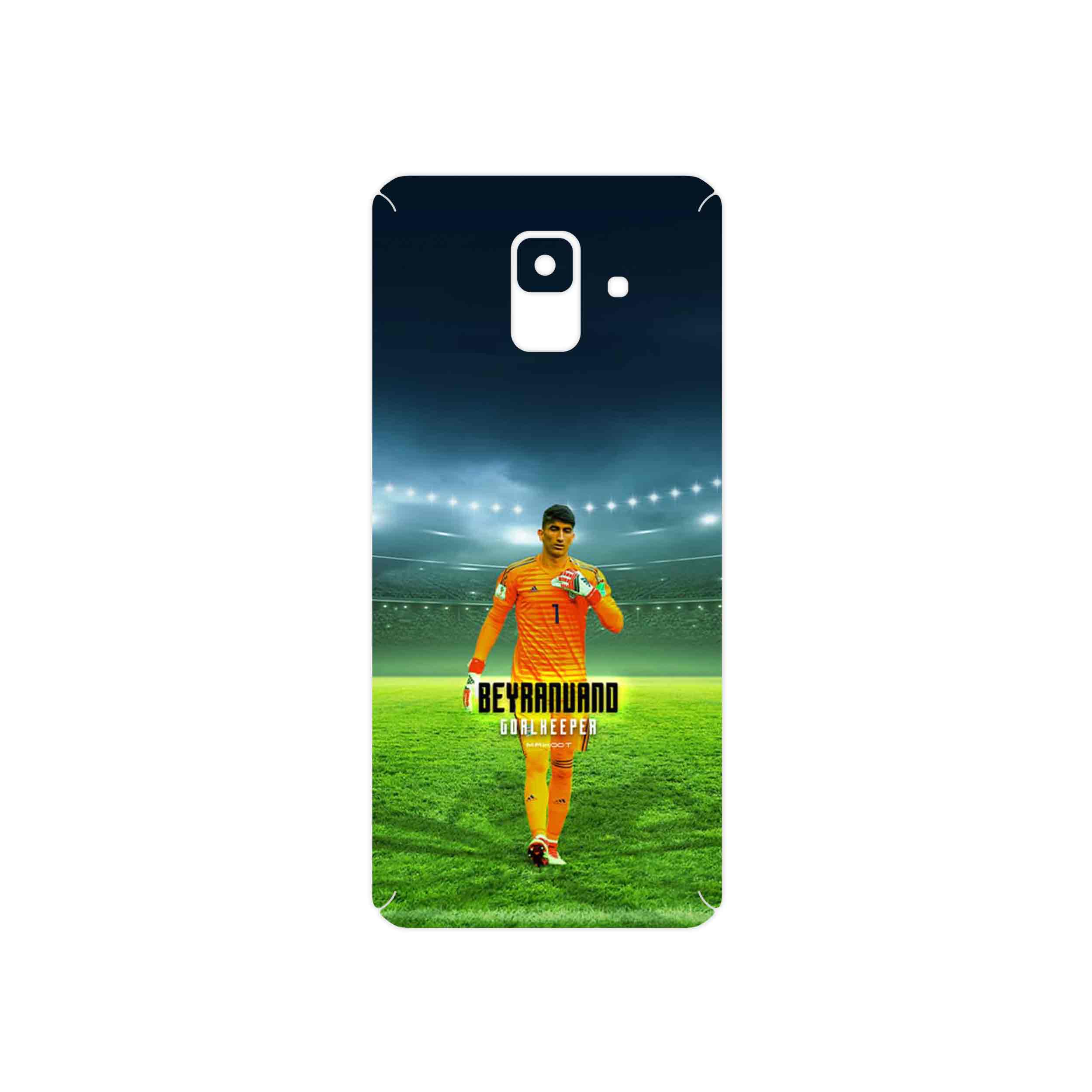 برچسب پوششی ماهوت مدل Alireza Beiranvand مناسب برای گوشی موبایل سامسونگ Galaxy A6 2018