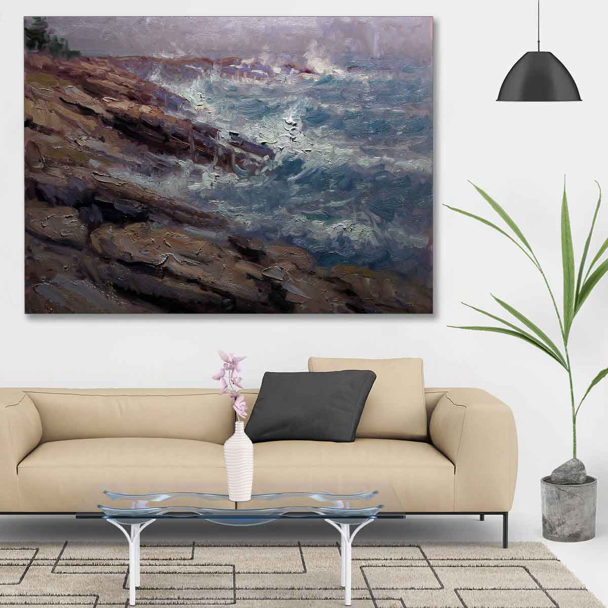 تابلو شاسی گالری استاربوی طرح طوفان کد 178