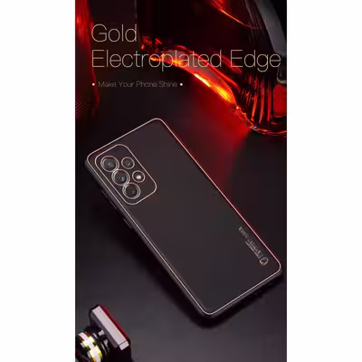 کاور آیرون من مدل LUXURY مناسب برای گوشی موبایل سامسونگ Galaxy A13 4G / A32 5G / A23 به همراه قلم لمسی