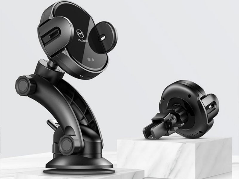 پایه نگهدارنده هوشمند و شارژر وایرلس مک دودو Mcdodo Infrared Wireless Car Mount CH-610
