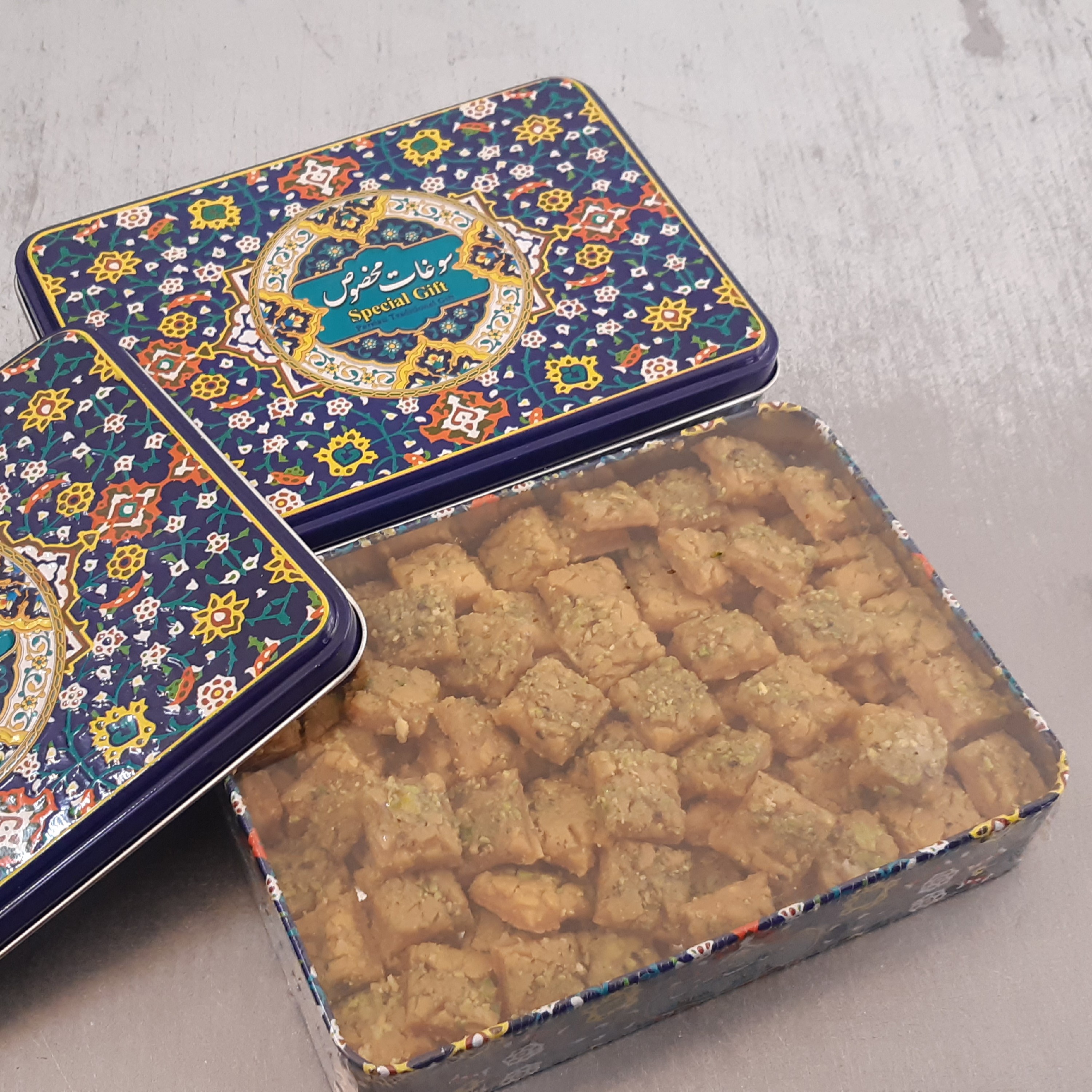سوهان حبه ای مخلوط (کره ای نباتی ) 500 گرمی 