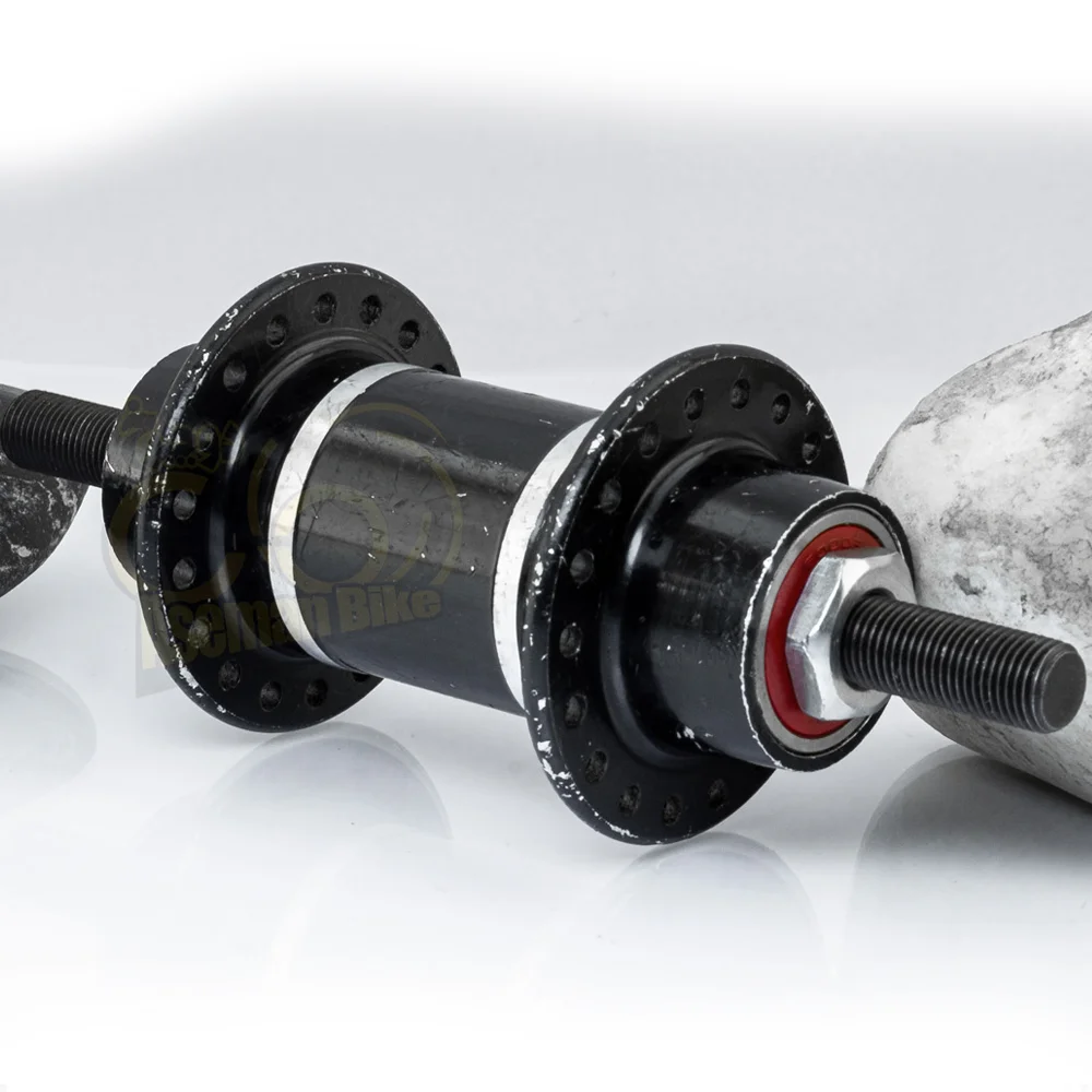 توپی چرخ جلو دوچرخه مدل ان ال 36 سوراخ مشکی Bicycle Front Hub NL 36H Black - آسمان دوچرخ
