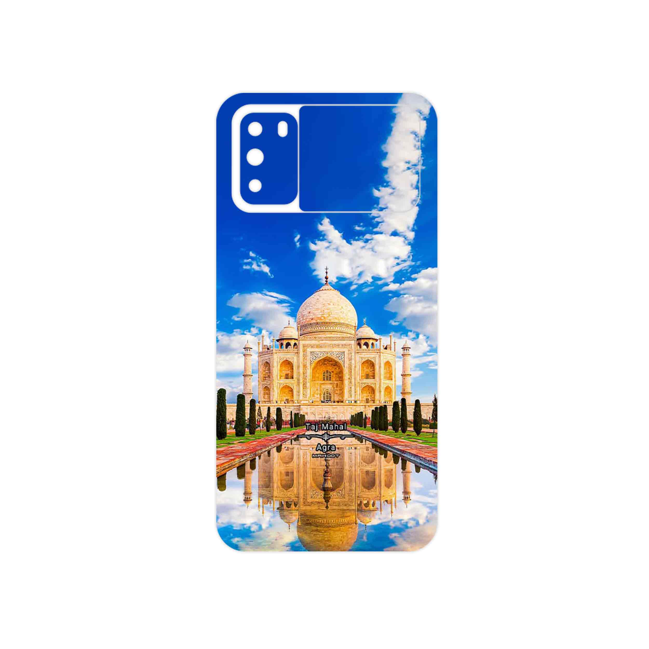 برچسب پوششی ماهوت مدل The Taj Mahal مناسب برای گوشی موبایل شیائومی Poco M3
