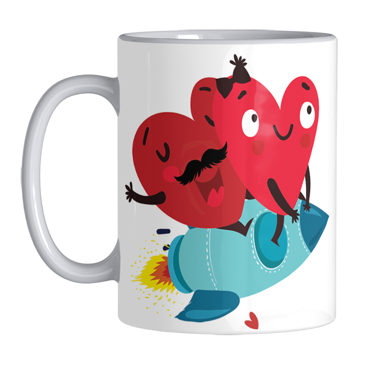 ماگ مدل عاشقانه کد 183