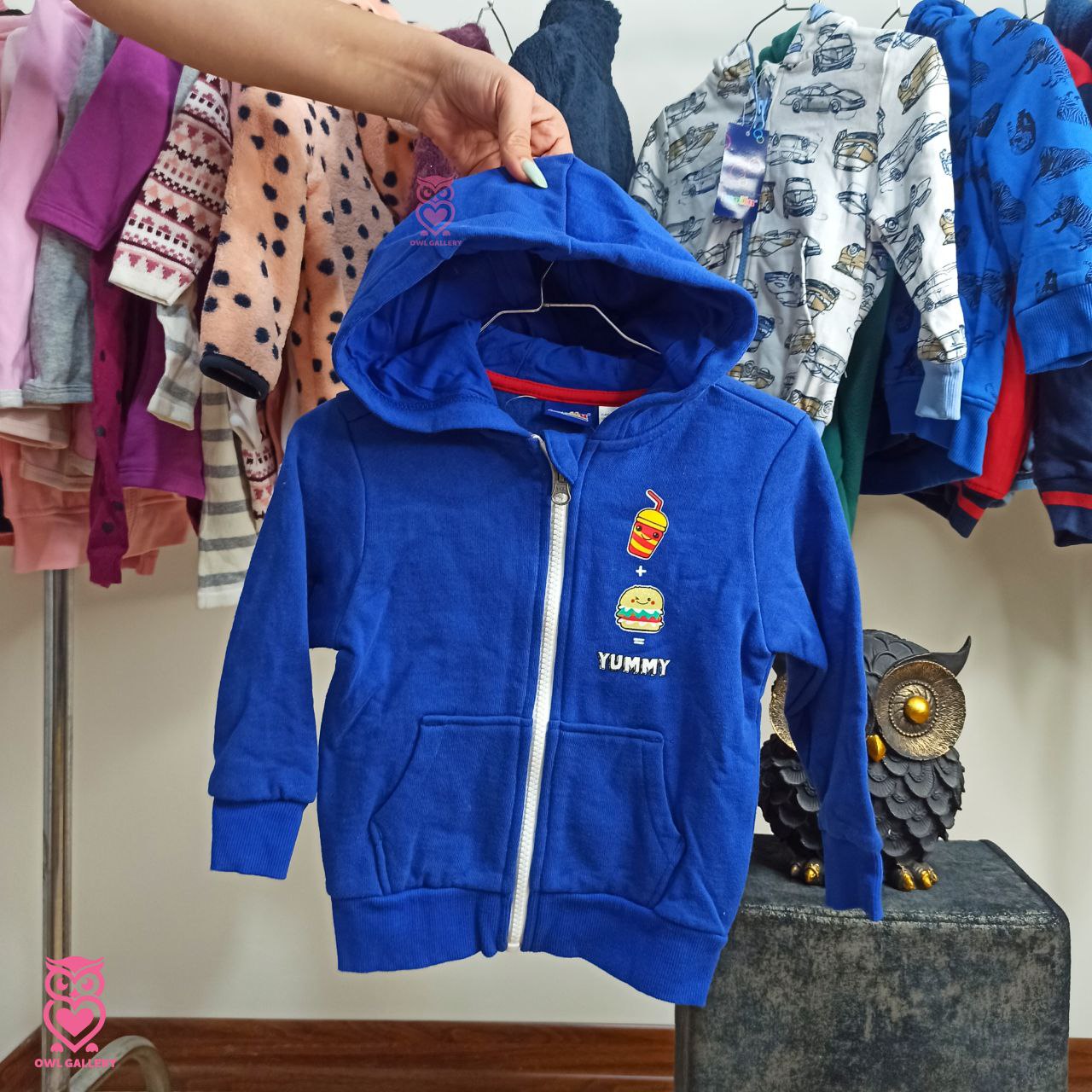 سویشرت کلاه دار تو کرکی برند لوپیلو lupilu آلمان