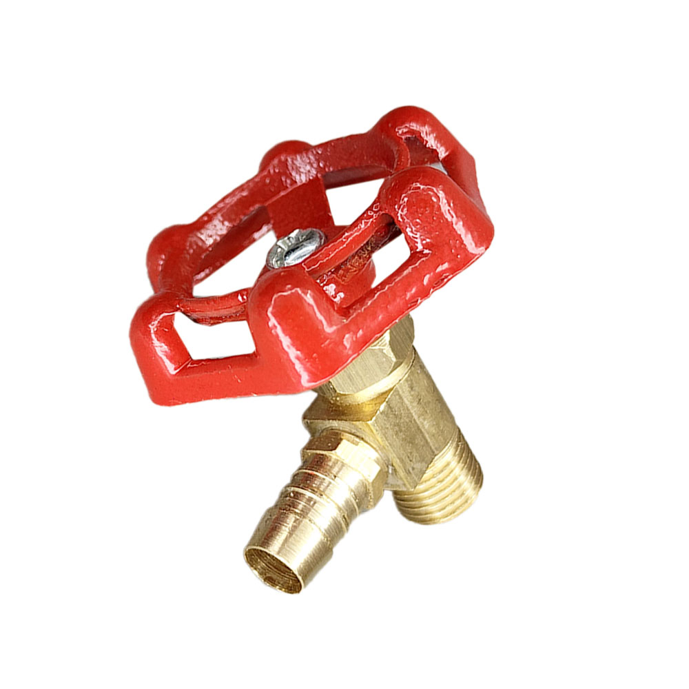 شیر فلکه ای اجاق گاز ژیگلور خور سرشلنگی دار برنجی اعلا