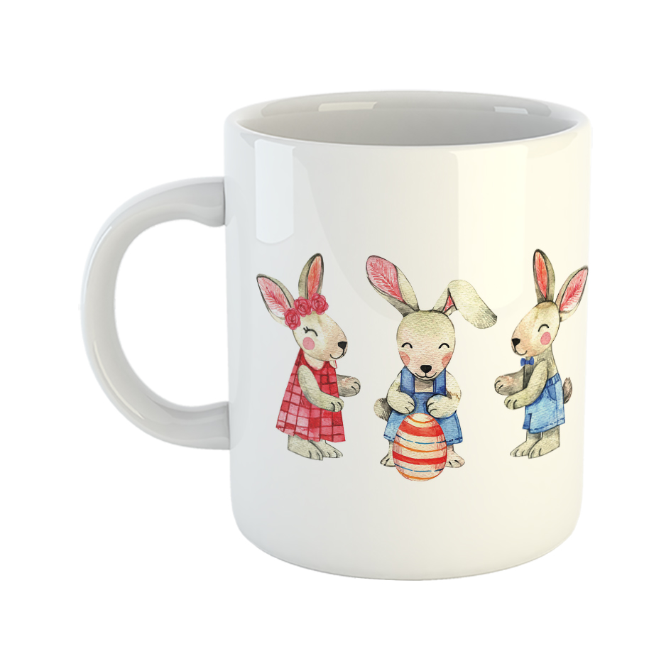 ماگ طرح سه خرگوش فانتزی