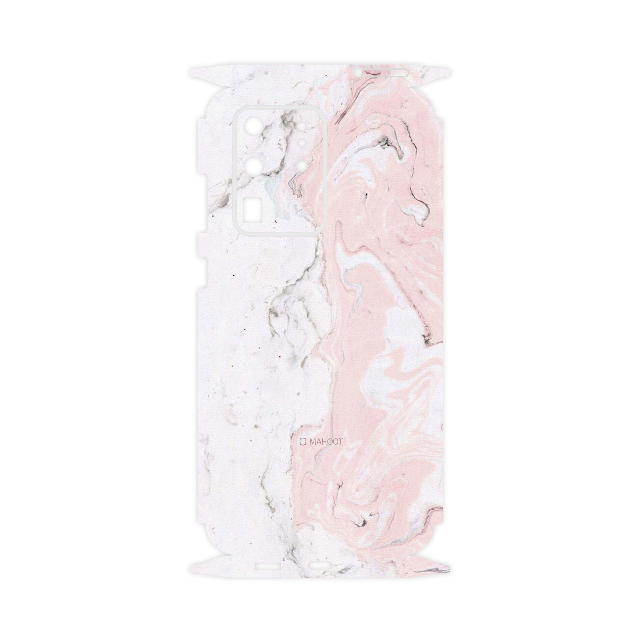 برچسب پوششی ماهوت مدل Blanco-Pink-Marble-FullSkin مناسب برای گوشی موبایل سامسونگ Galaxy S20 Ultra
