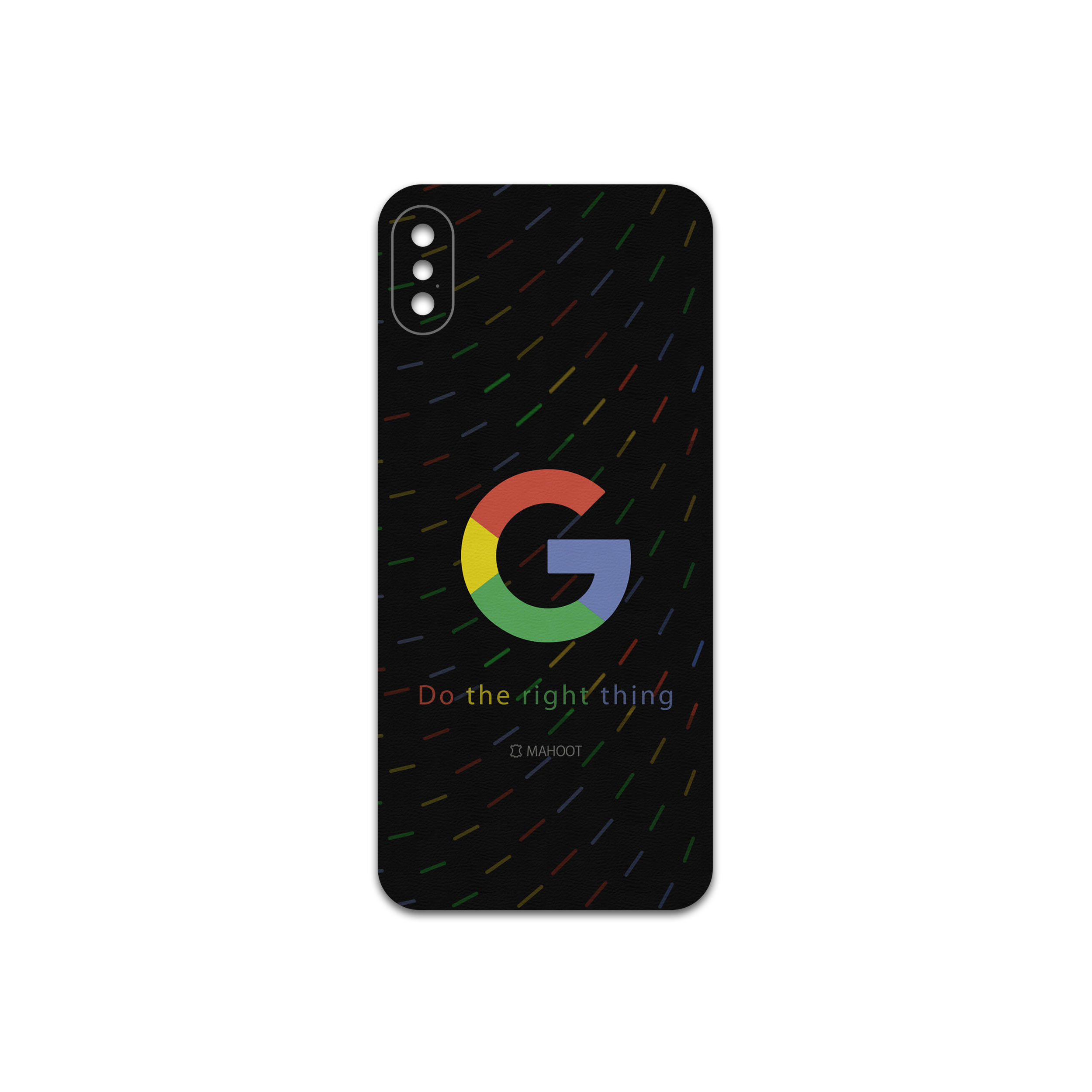 برچسب پوششی ماهوت مدل Ggl مناسب برای گوشی موبایل اپل iPhone X