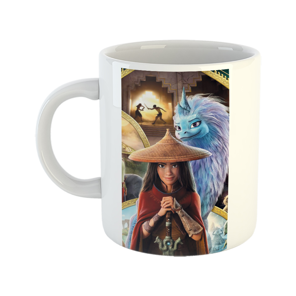 ماگ طرح انیمیشن رایا و آخرین اژدها کد 0011