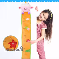 متر اندازه گیری قد کودک و نوزاد happy monkey مدل گوسفند