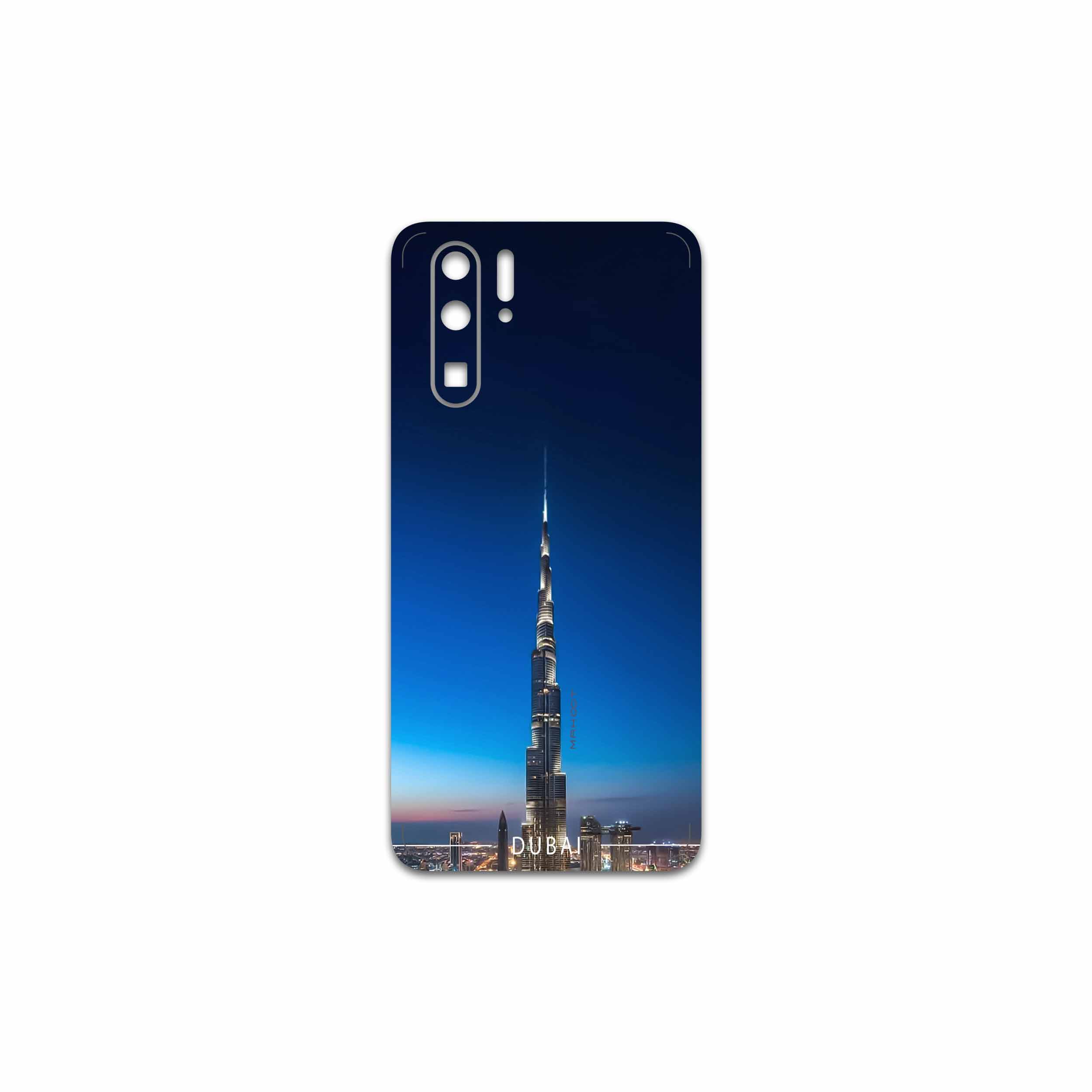 برچسب پوششی ماهوت مدل Dubai City مناسب برای گوشی موبایل هوآوی P30 Pro