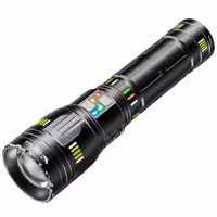 چراغ قوه پر نور شارژی و پاوربانک اسمایلینگ شارک SD-5996