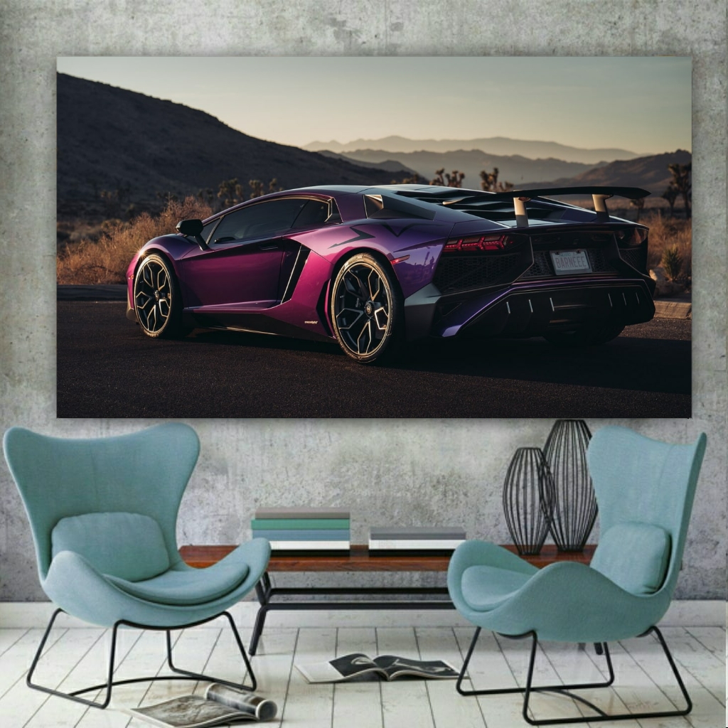 تابلو شاسی طرح ماشین لامبورگینی مدل SDT792