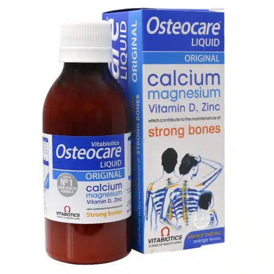 ويتابيوتيکس مکمل شربت استئوکر مختص سلامت استخوان 200 ميل طعم پرتقال Vitabiotics Osteocare Orginal Liquid