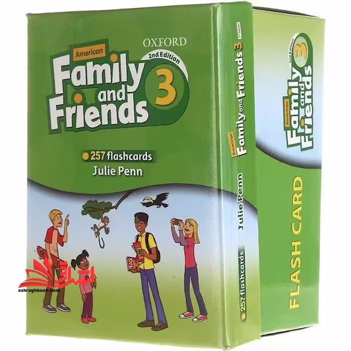 فلش کارت family and friends 3 flashcards - فروشگاه کتاب اشراق