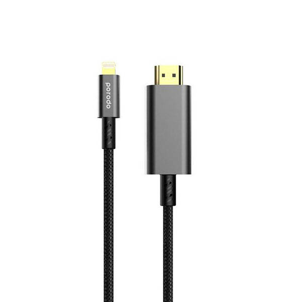 کابل تبدیل پرودو مدل Porodo Lightning hdmi braided cable