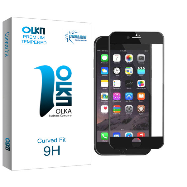 محافظ صفحه نمایش مات کولینگ مدل Olka glass مناسب برای گوشی موبایل اپل Iphone 7/ 8 | کالا برتری