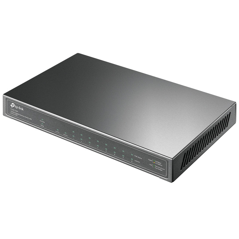 سوییچ 8 پورت تی پی-لینک مدل TL-SG1210P - تکنو لینک 148