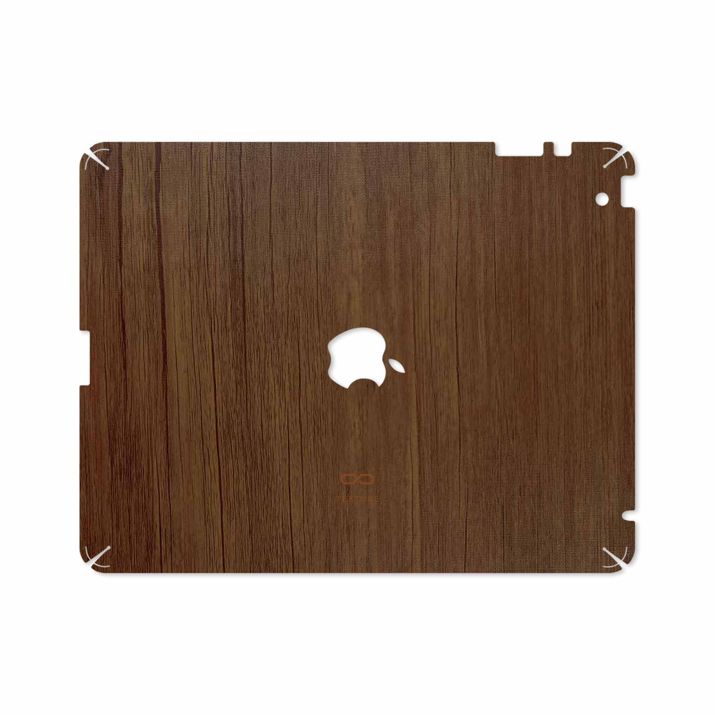 برچسب پوششی ماهوت مدل Orange-Wood مناسب برای تبلت اپل iPad 2 2011 A1397