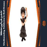 اکشن فیگور Minix Wednesday Addams In Ball Dress