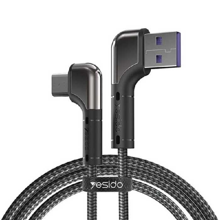 کابل تایپ سی فست شارژ Yesido CA81 2.4A 2m دو سر L