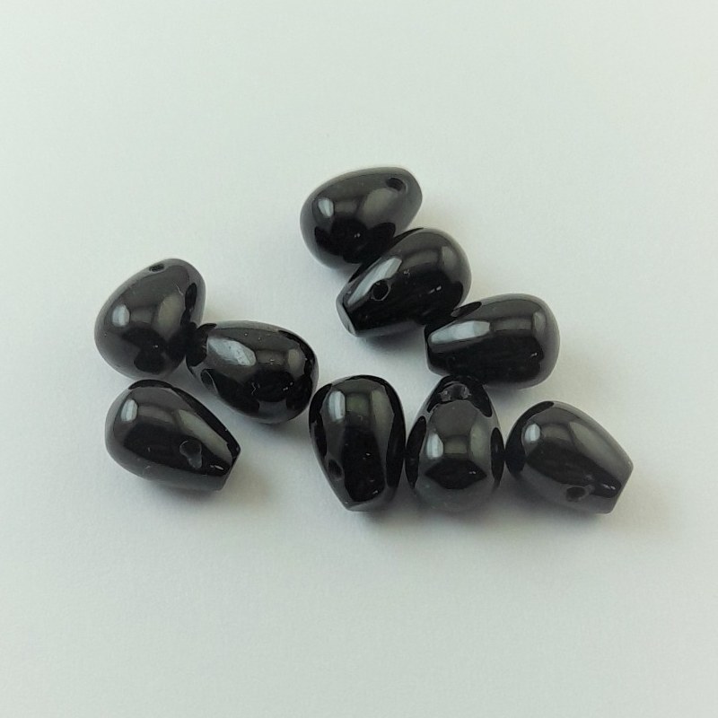 عقیق سیاه ( اونیکس ) تراش اشکی ریز