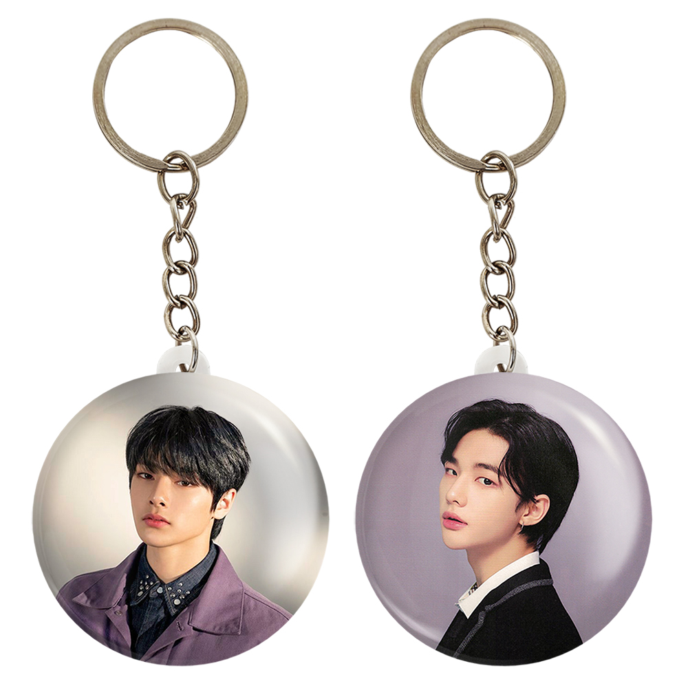 جاکلیدی خندالو مدل هیونجین و آی ان گروه استری کیدز Stary Kids کد 1688516879 مجموعه 2 عددی