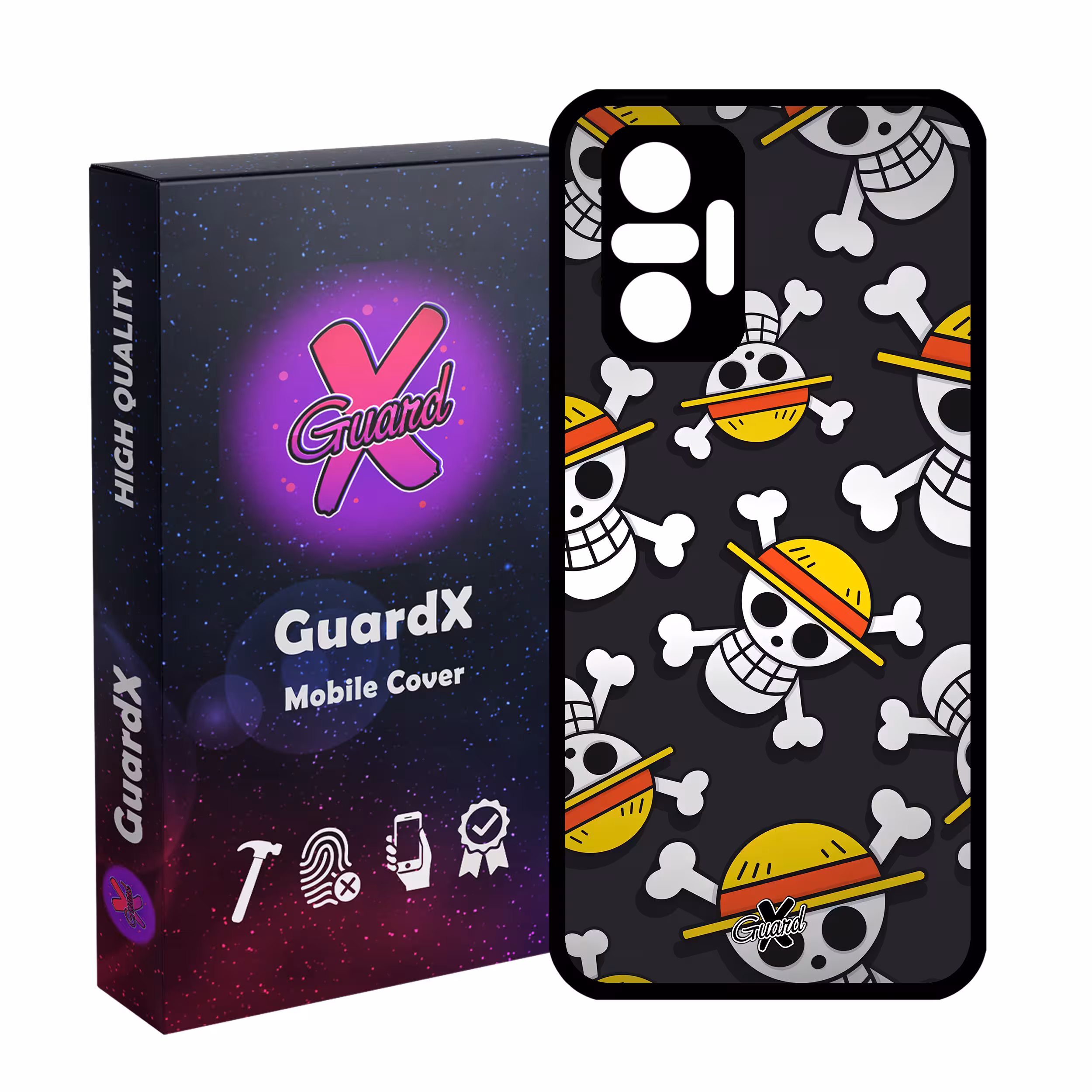 کاور گارد ایکس طرح One Piece Anime مدل Glass10507 مناسب برای گوشی موبایل شیائومی Redmi Note 10 Pro/Note 10 Pro Max